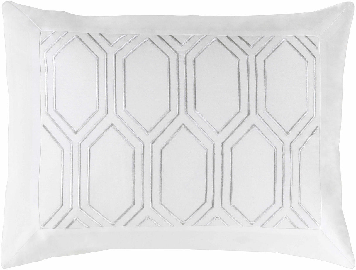 Benkovac White Bedding - Euro Sham Only