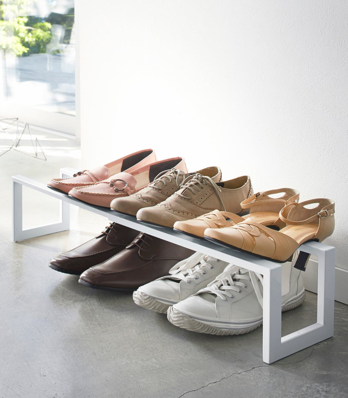 Expandable Shoe Rack (6" H) - Steel