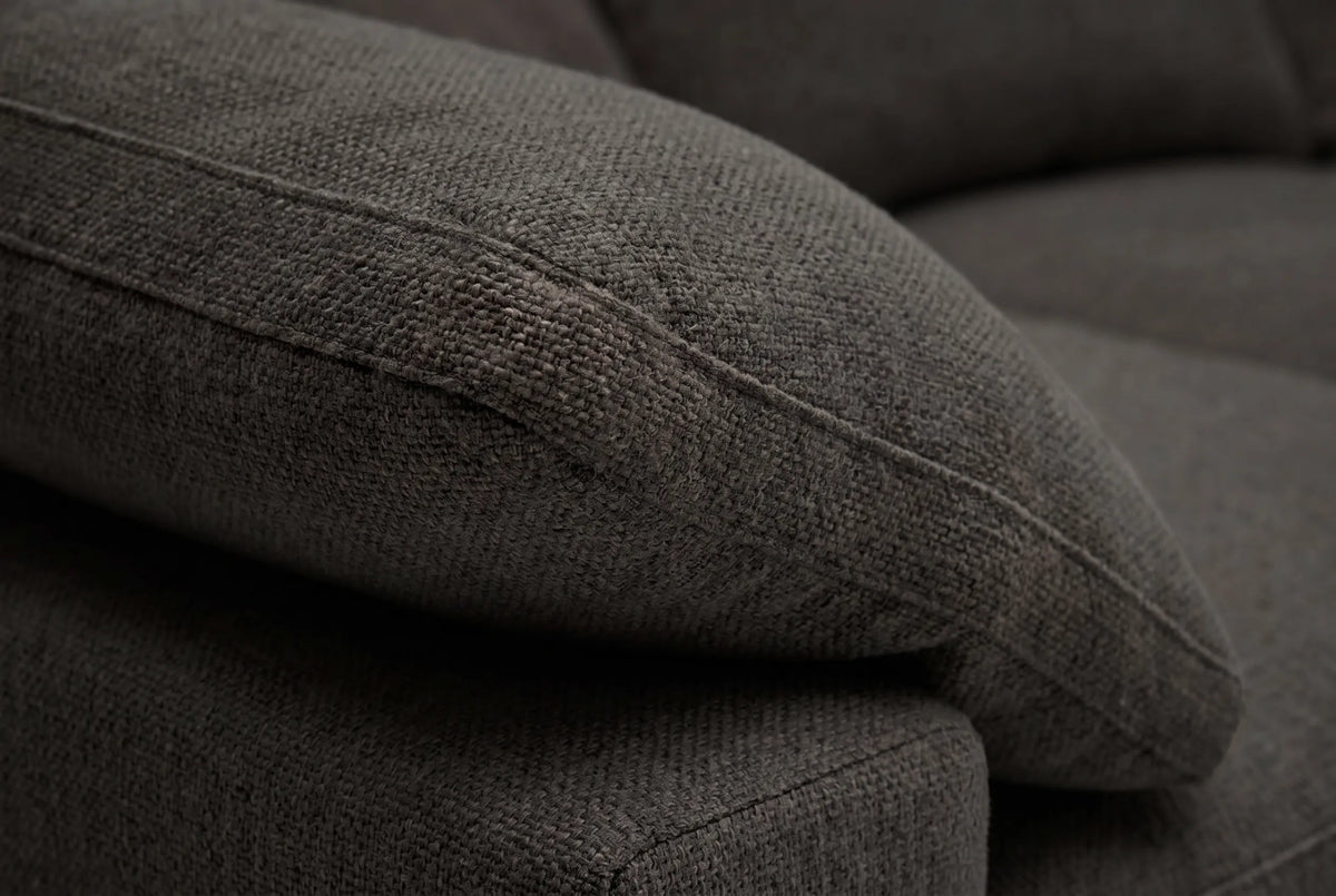 5-Cube Modular U-Sofa Armless & Ottoman Chaise