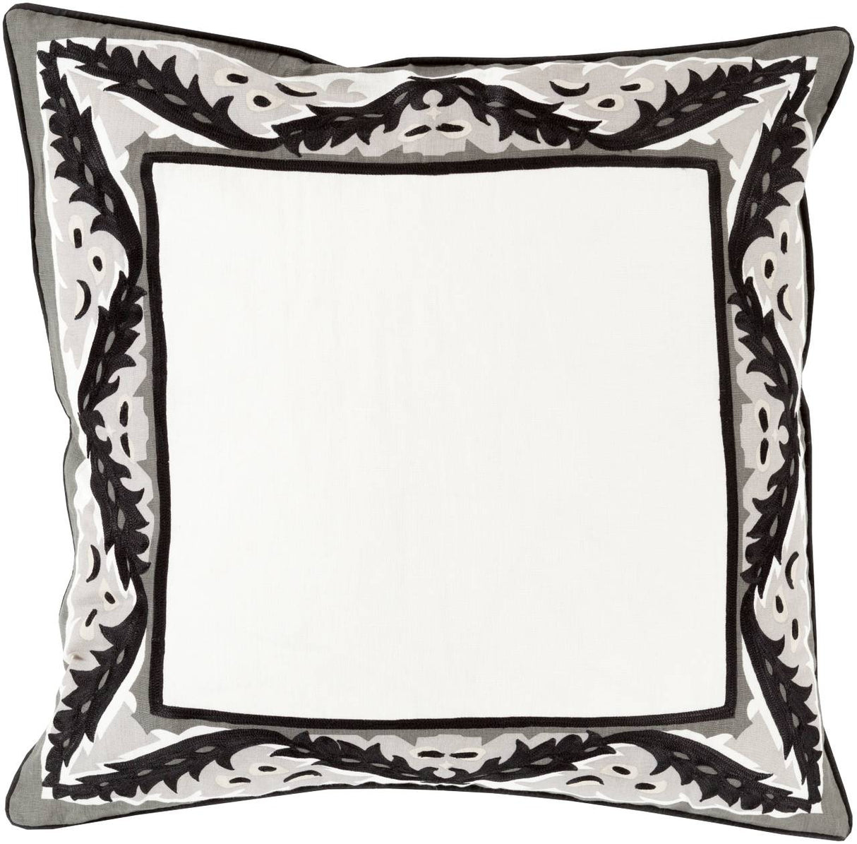 Ath Black Pillow Cover