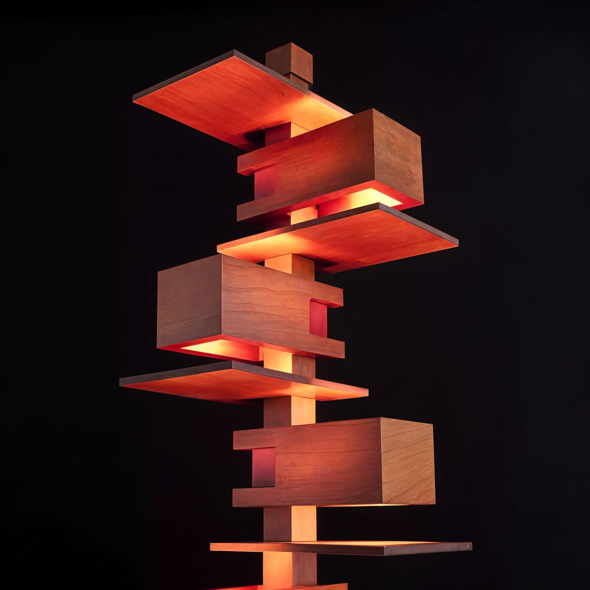 Jenga Lamp