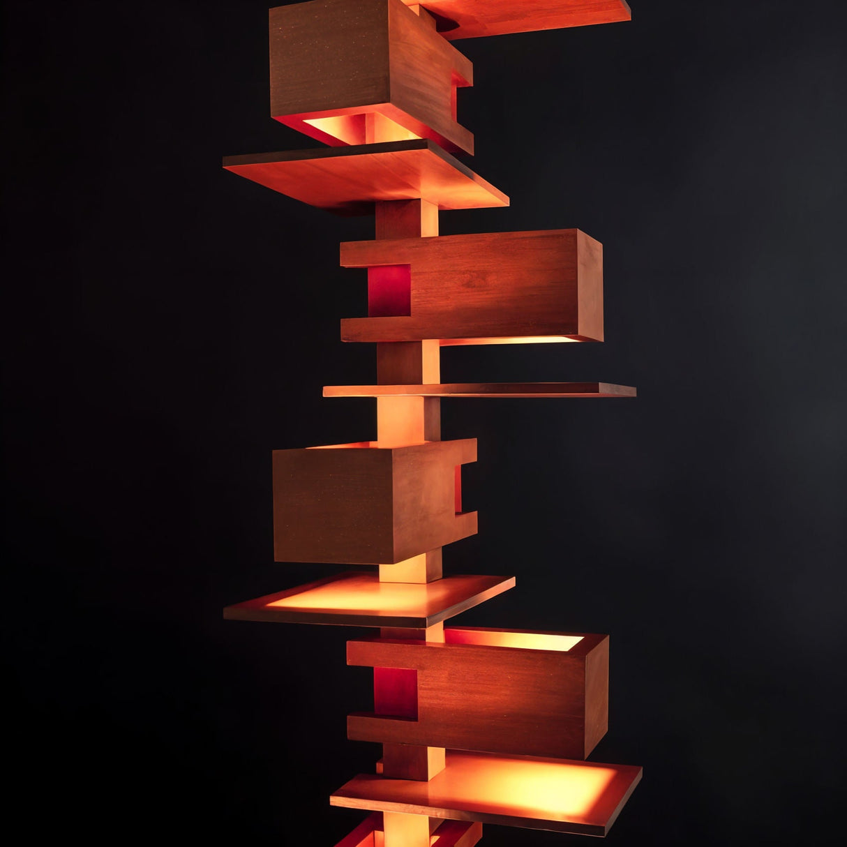 Jenga Lamp