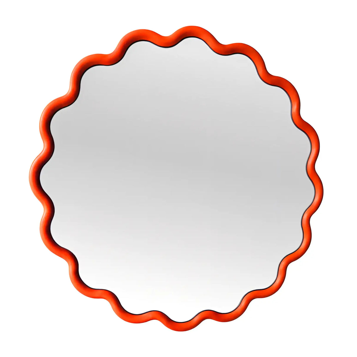 Round Wave Mirror