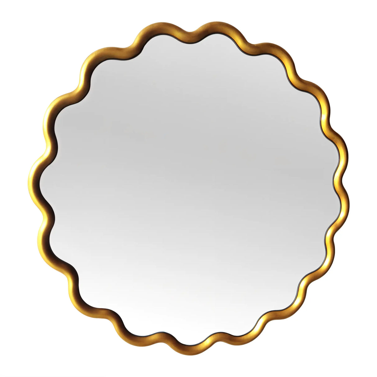 Round Wave Mirror