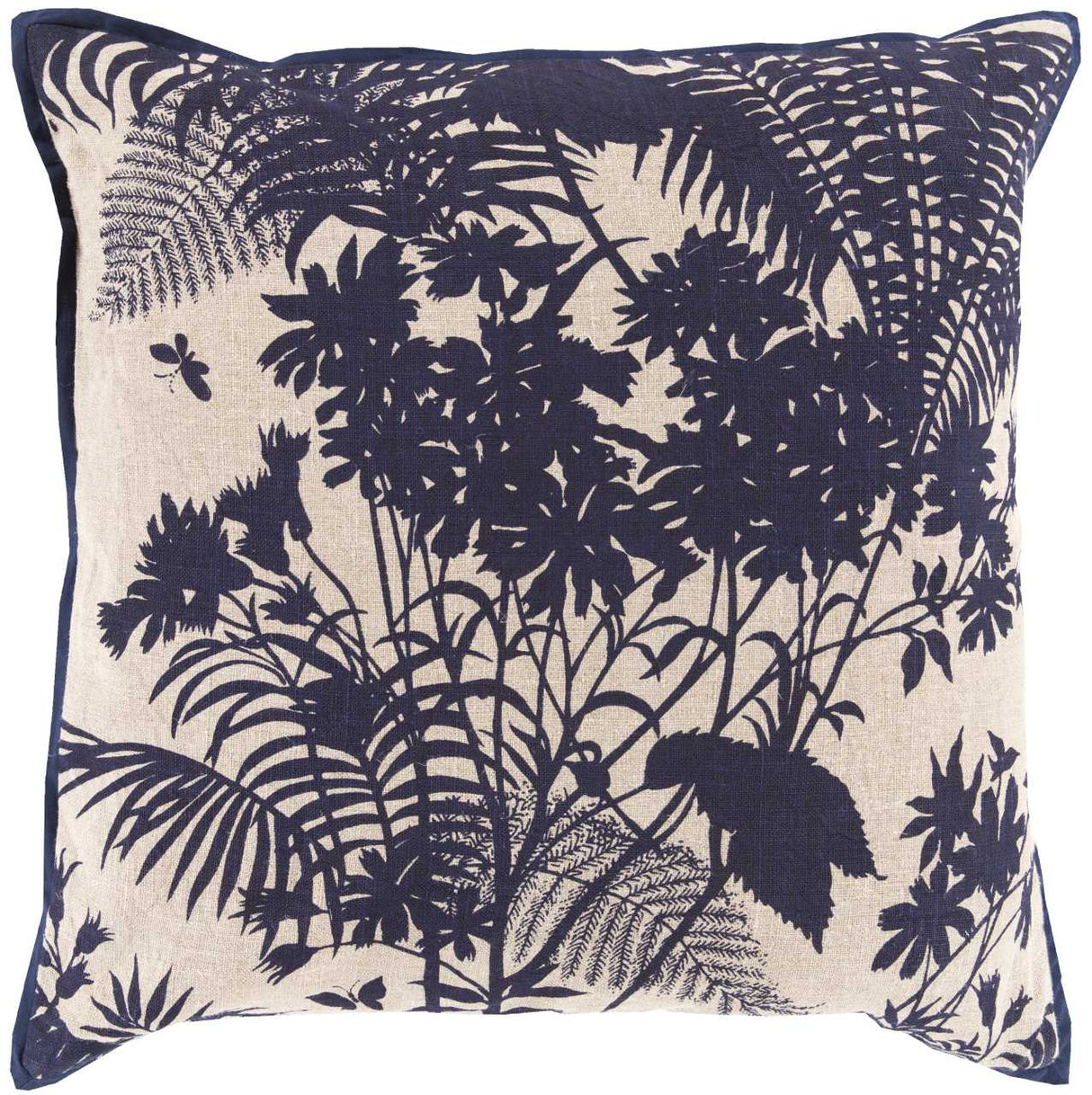 Chastre Dark Blue Pillow Cover