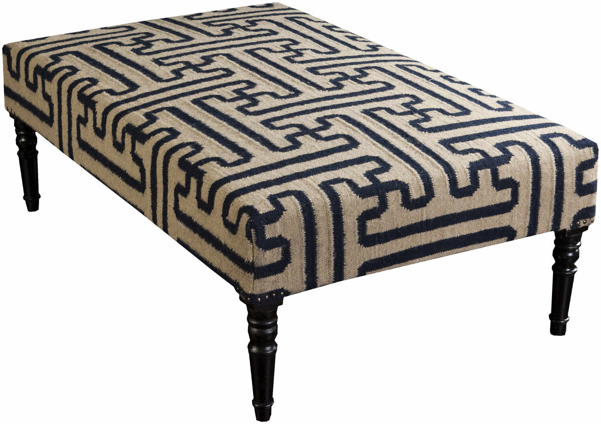 Schwoich Khaki Ottoman