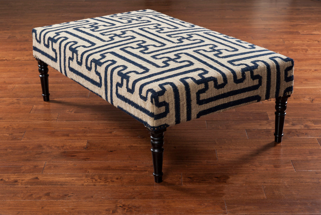 Schwoich Khaki Ottoman
