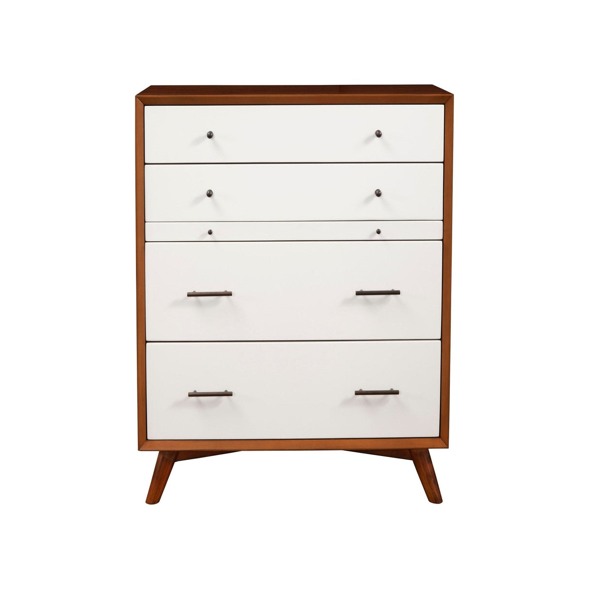 Flynn Chest, Chestnut/White