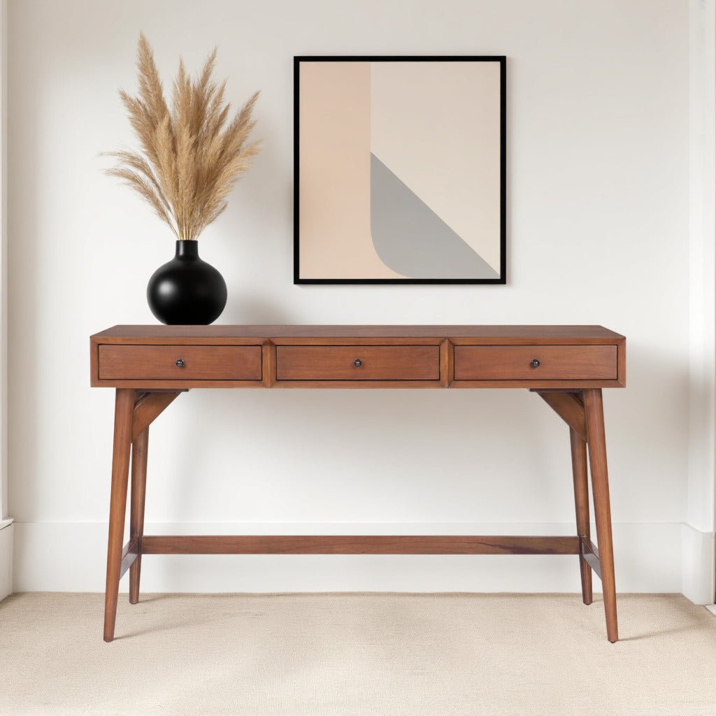 Flynn Large Desk, Chestnut