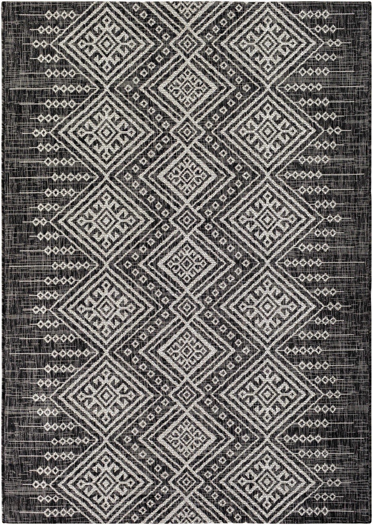 Frankville Black&White All Over Performance Rug