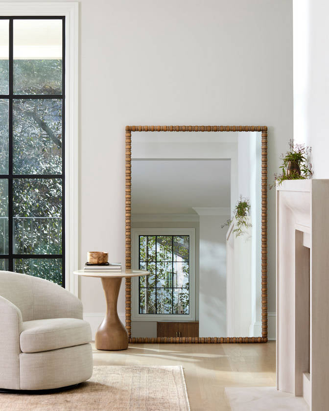 Mila Rose Beige/Brown End Table - Galey Alix x Livabliss