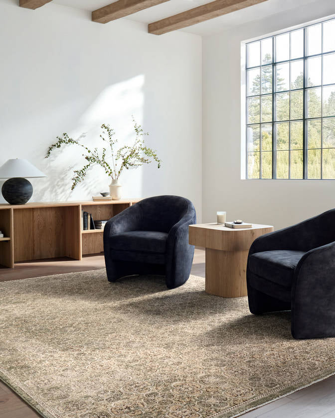 Hatcher Charcoal Accent Chair - Galey Alix x Livabliss