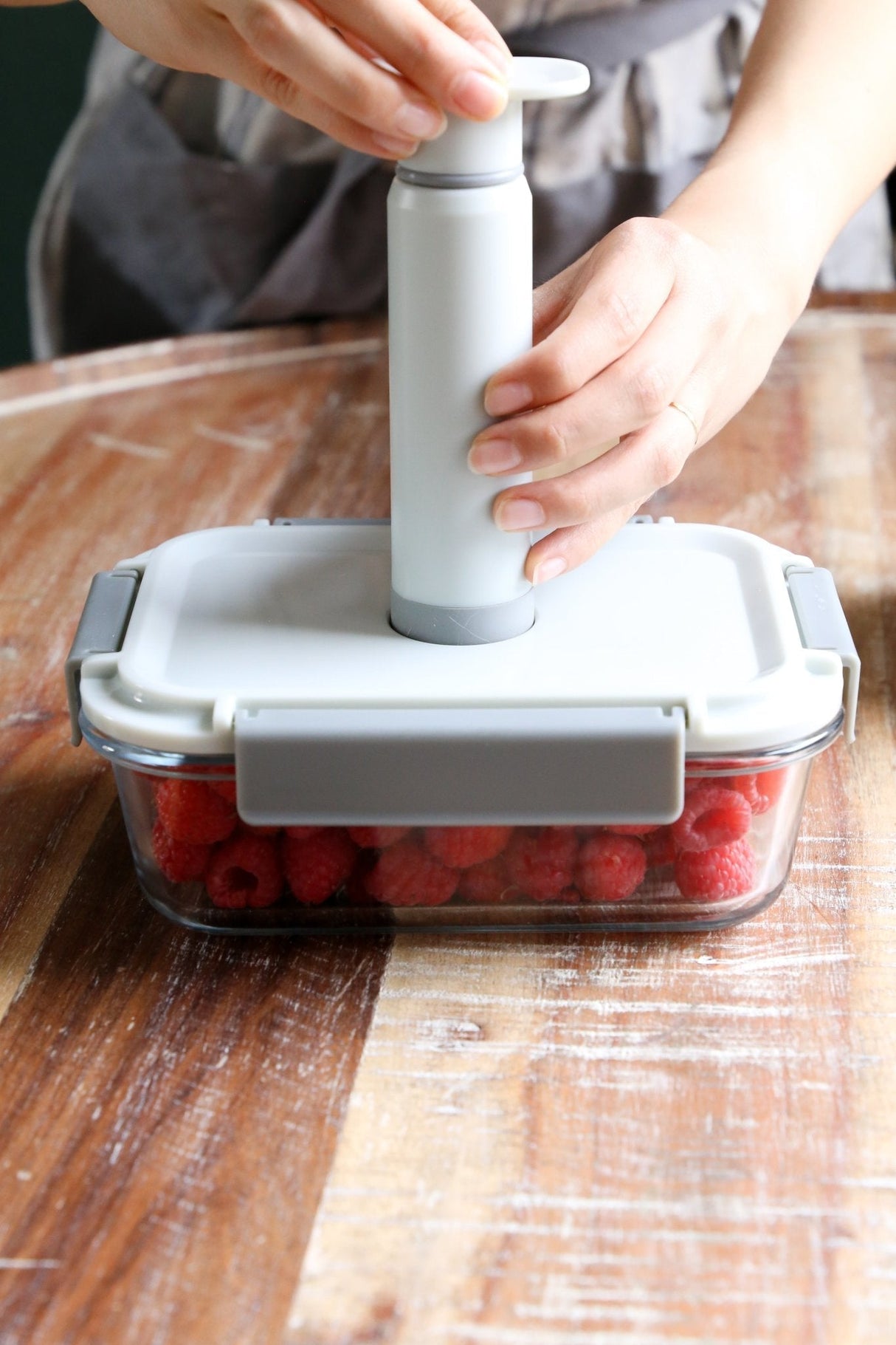 Vacuuum Sealable Glass Containers