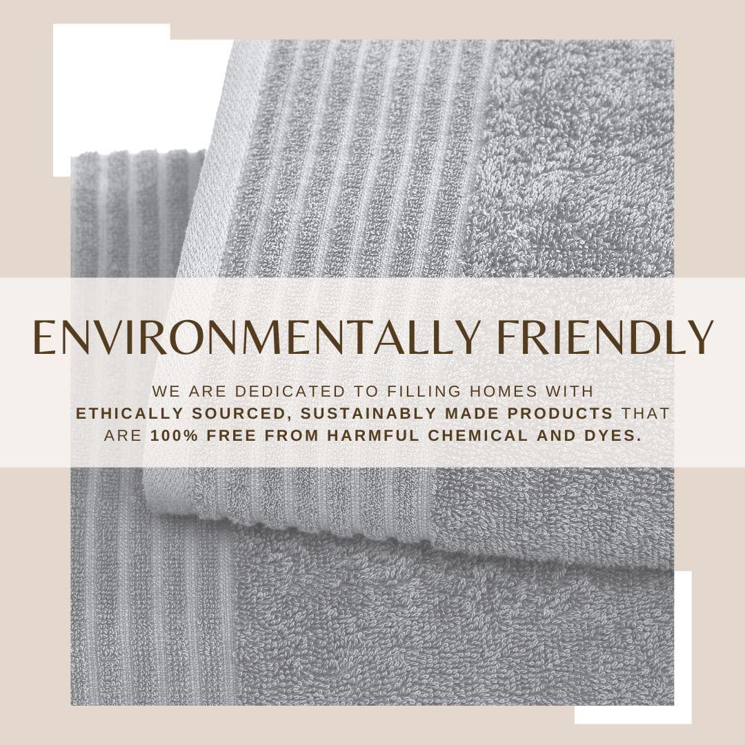 4 Pack Cotton Bath Towels - Kasper Collection