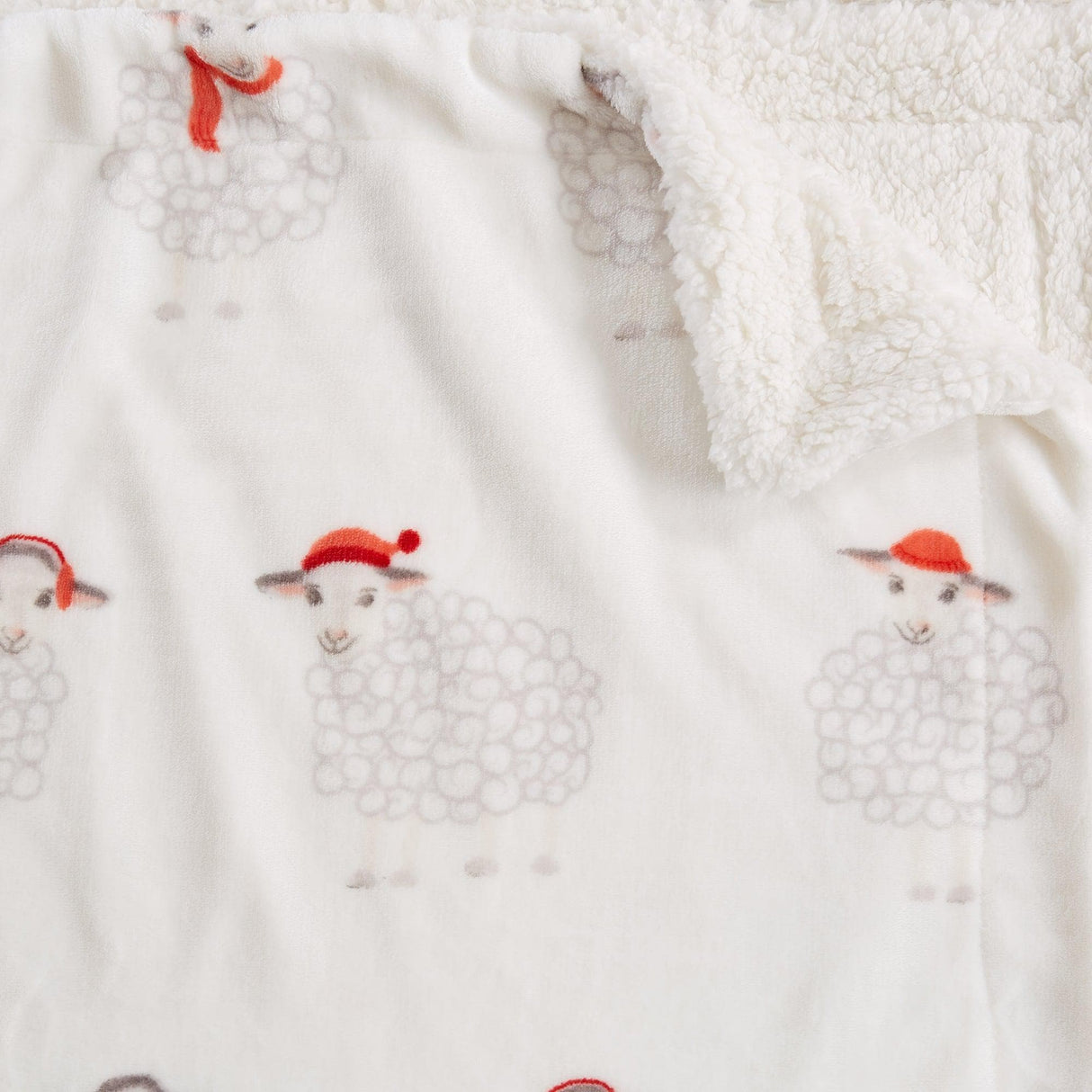 Holiday Sherpa Throw - Esmay Collection