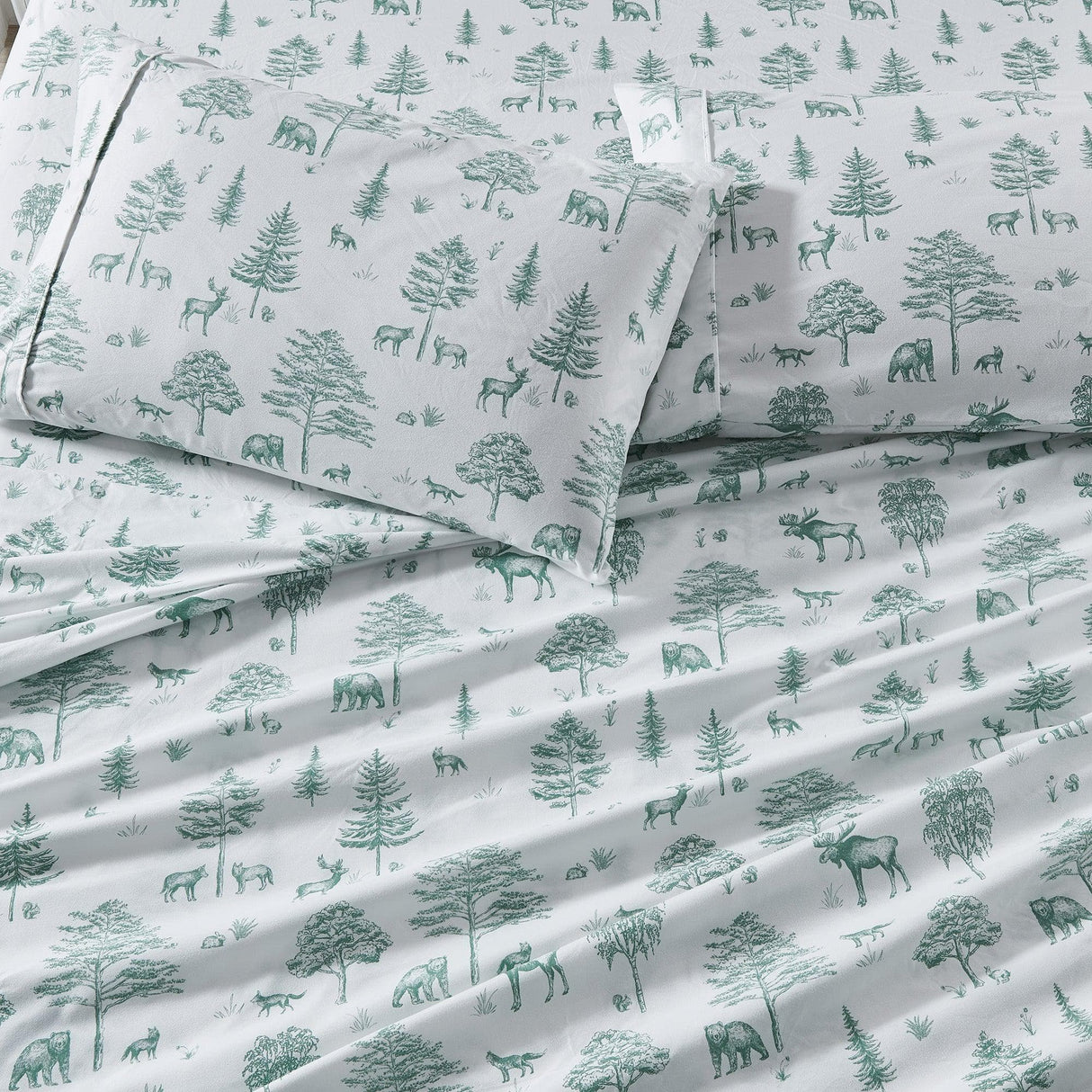 4-Piece Lodge Microfiber Sheet - Mountain Ridge Collection