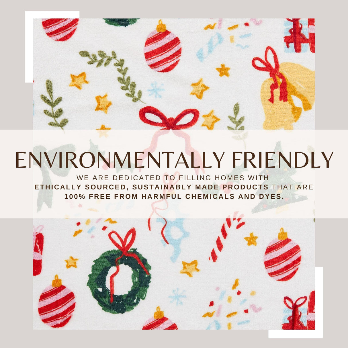 Holiday Sherpa Throw - Esmay Collection