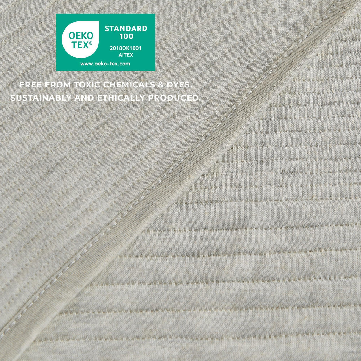 3 Piece Jersey Knit Quilt Set - Natalie Collection