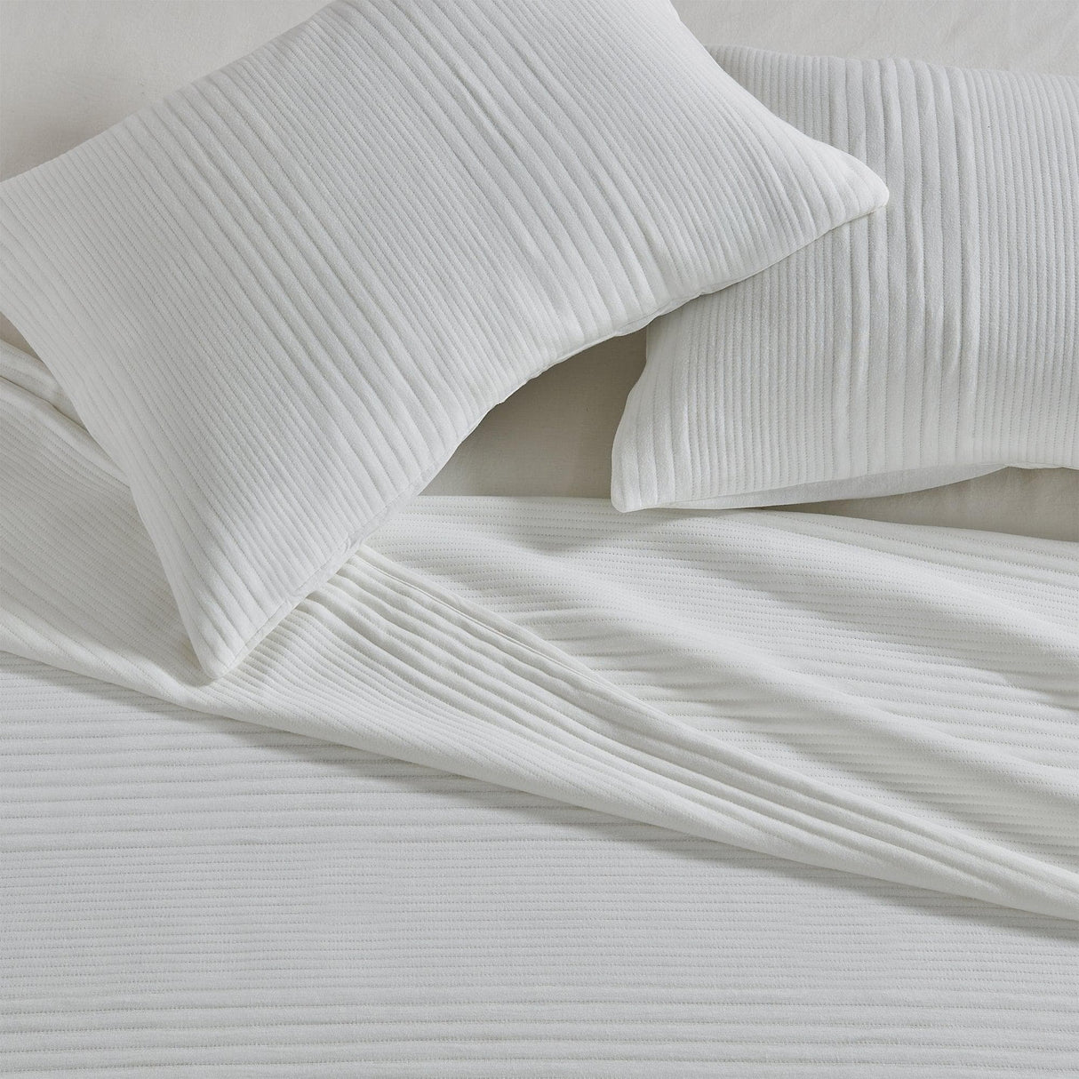 3 Piece Jersey Knit Quilt Set - Natalie Collection