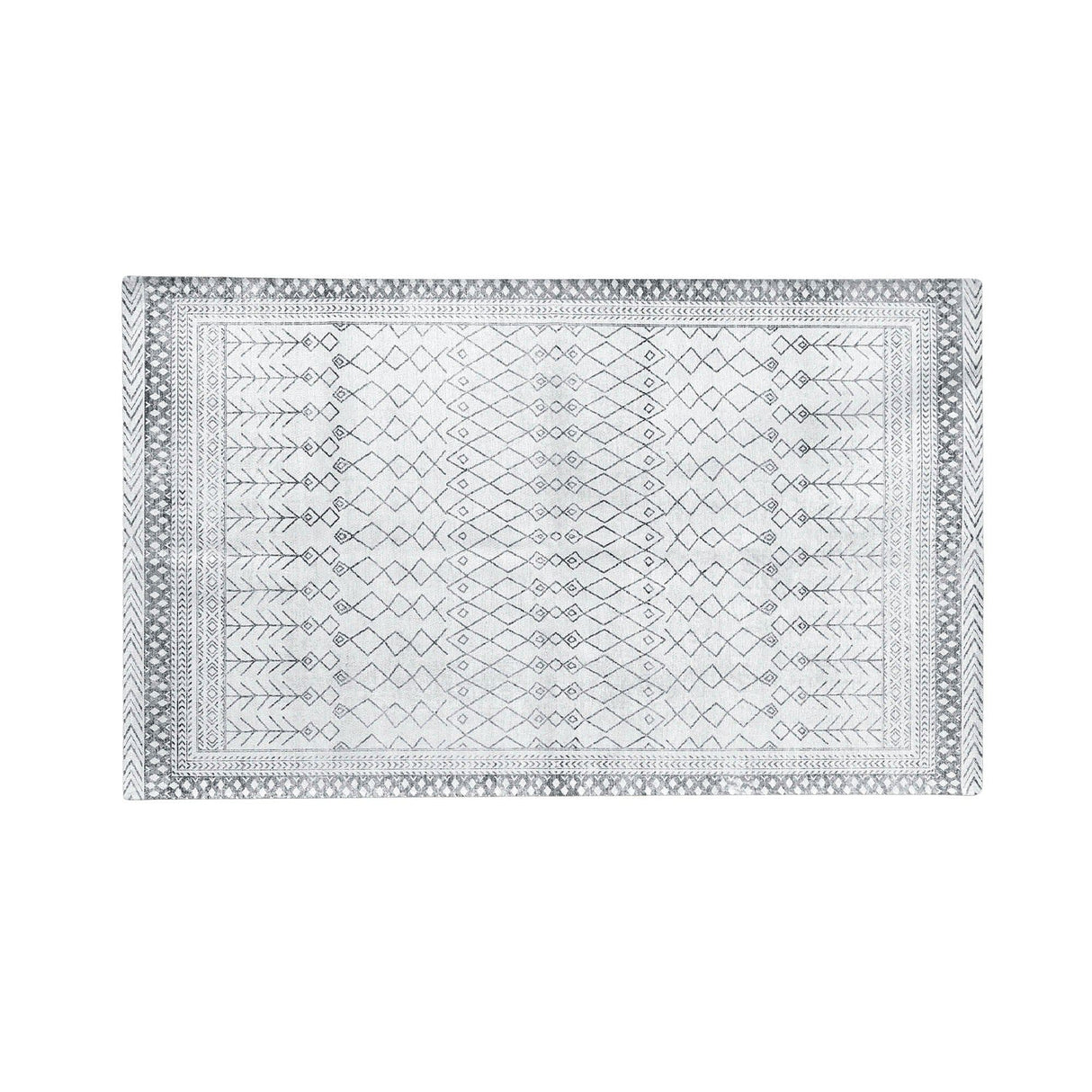 Distressed Moroccan Machine Washable Accent Area Rug 3' x 5' - Neve Collection