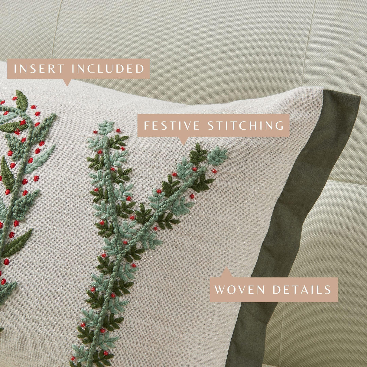 Holiday Throw Pillow - Jubilee Collection