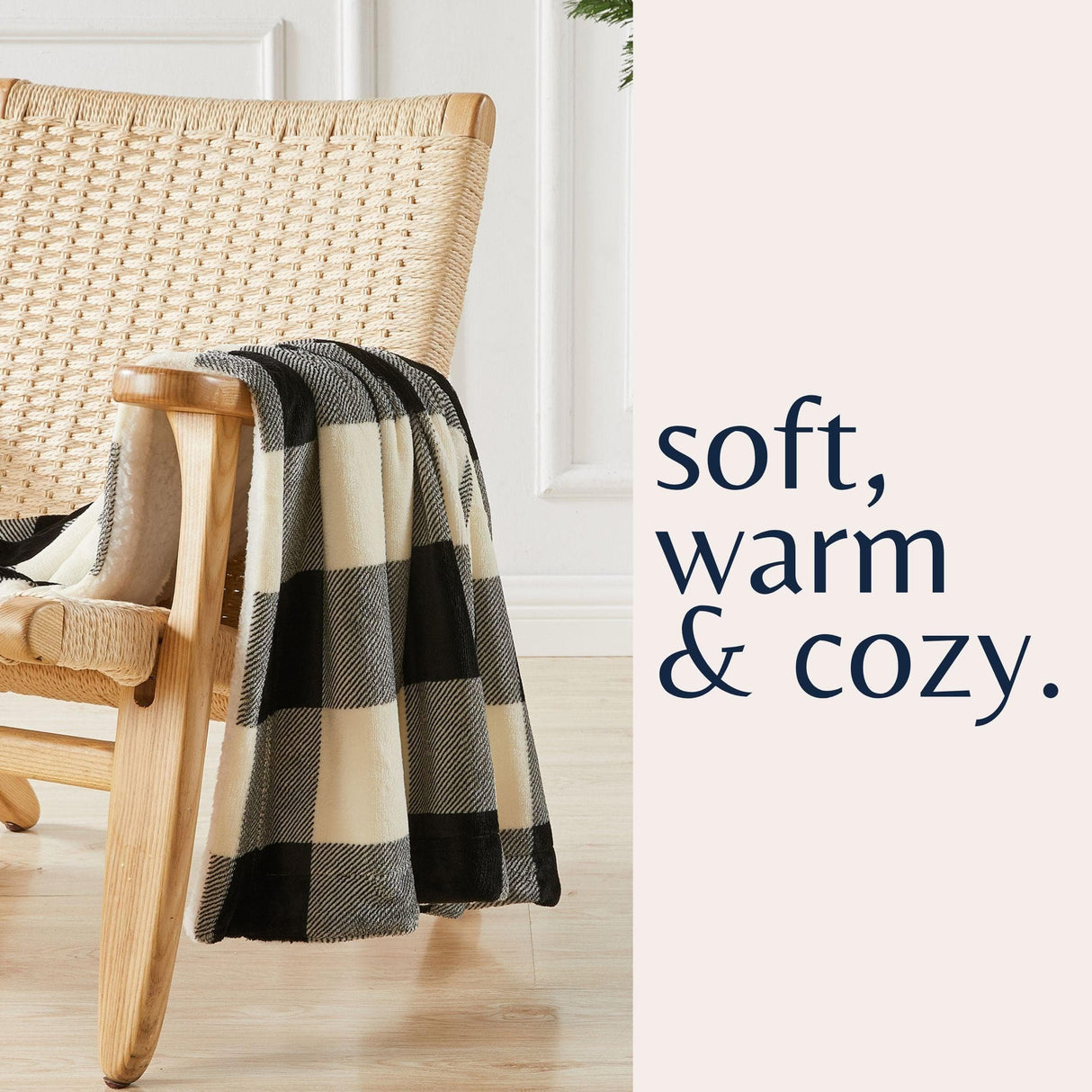 Velvet Plush Sherpa Luxury Bed Blanket - Kinsley Collection