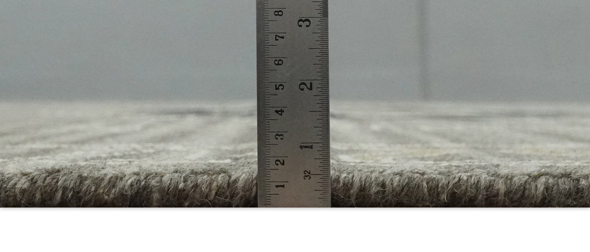 Hand Knotted Charcoal, Ivory and Beige Traditional Heriz Serapi Multi Size Wool Area Rug, Kids, Living Room and Bedroom Rug