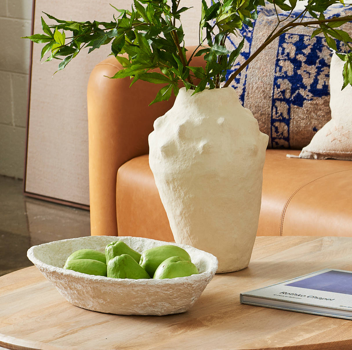 Paper Mache Han Vase