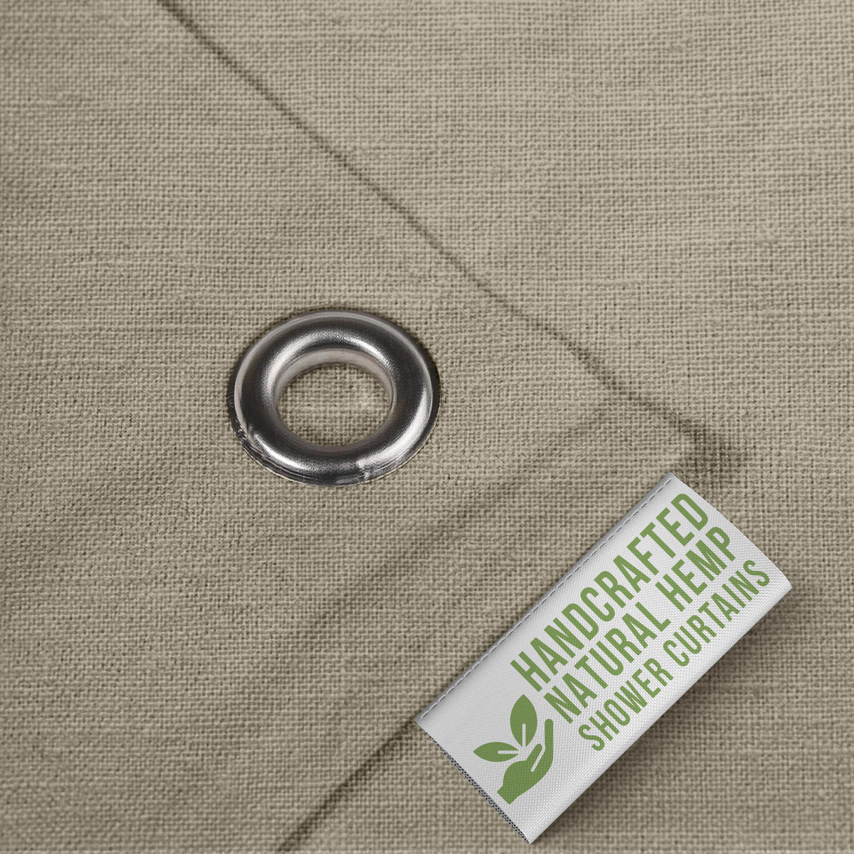 Hemp Shower Curtain – Bath, Tub + Stall Sizes – Made in USA