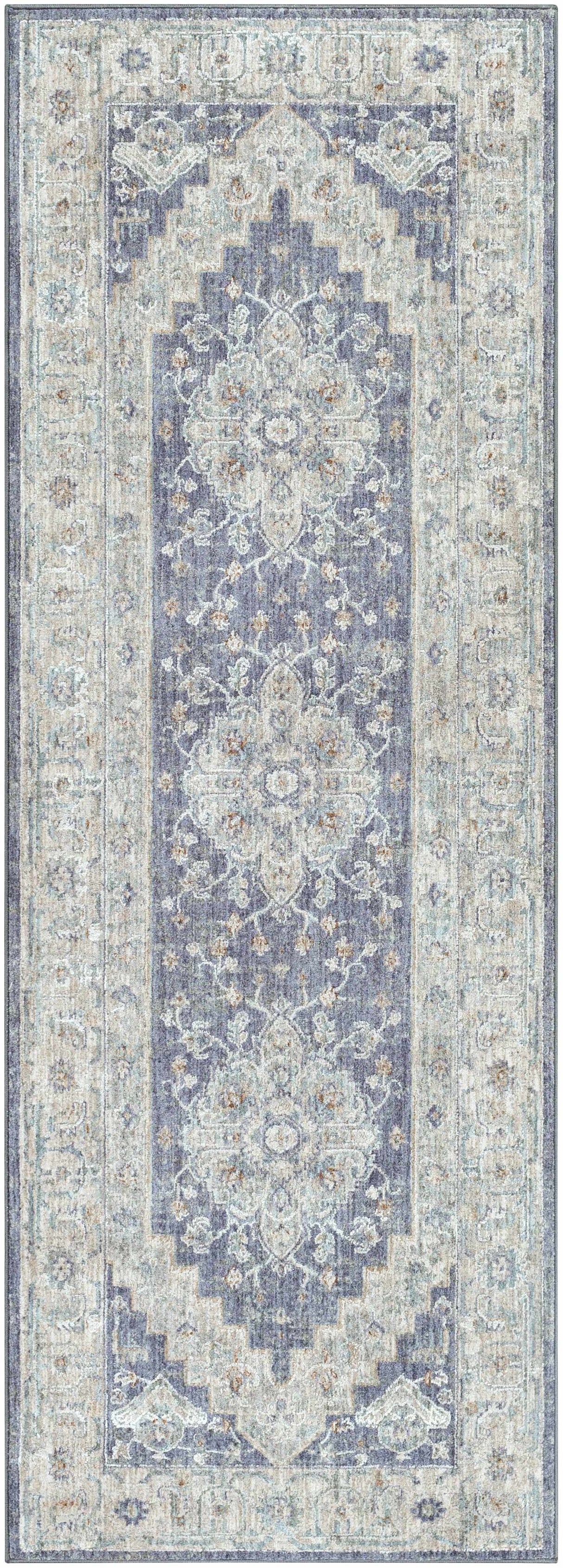 Sema Blue Medallion Area Rug