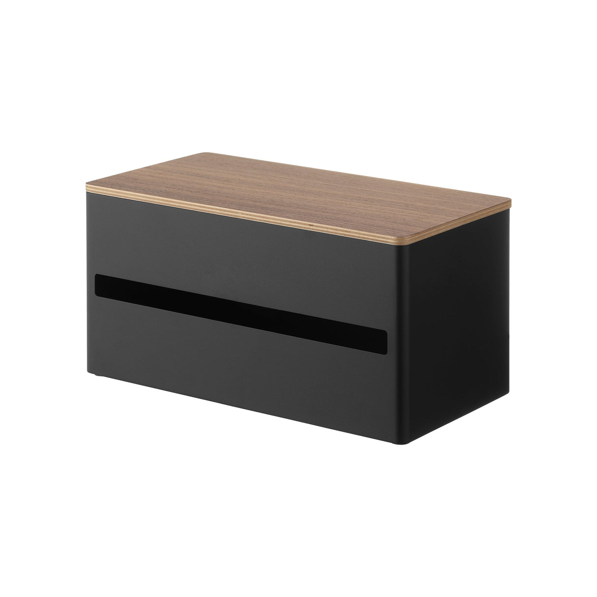 Paper Towel Dispenser - Steel + Wood