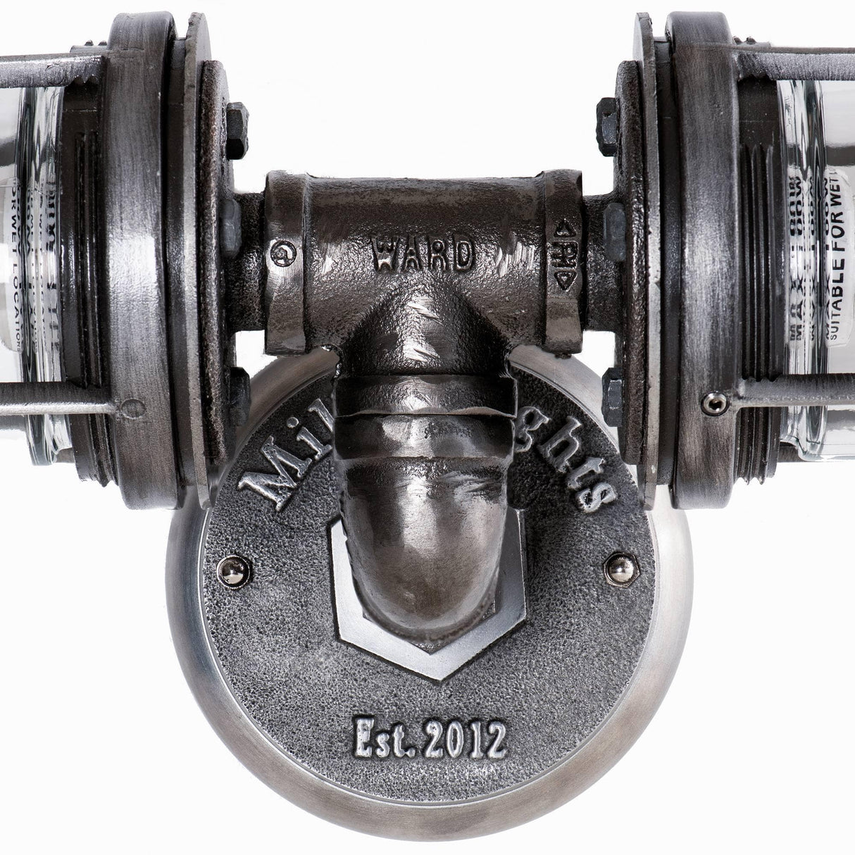 Rustic Industrial Bathroom Vanity Lighting - The Joker