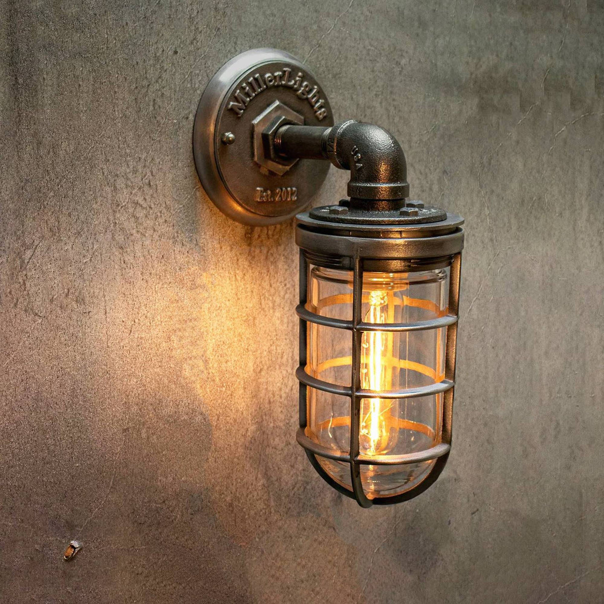 Industrial Wall Sconce - The Ward