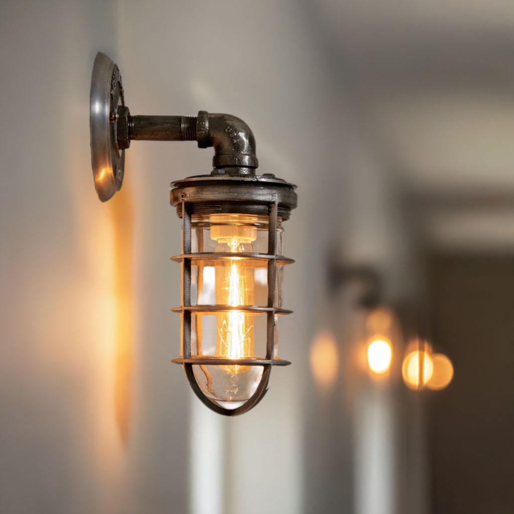 Industrial Wall Sconce - The Ward