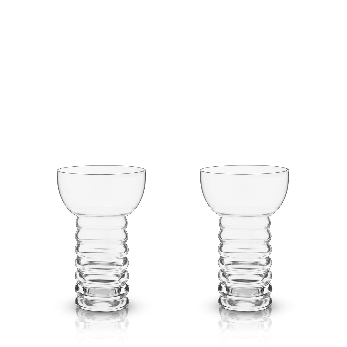 Pacific Crystal Pearl Diver Glasses Set of 2