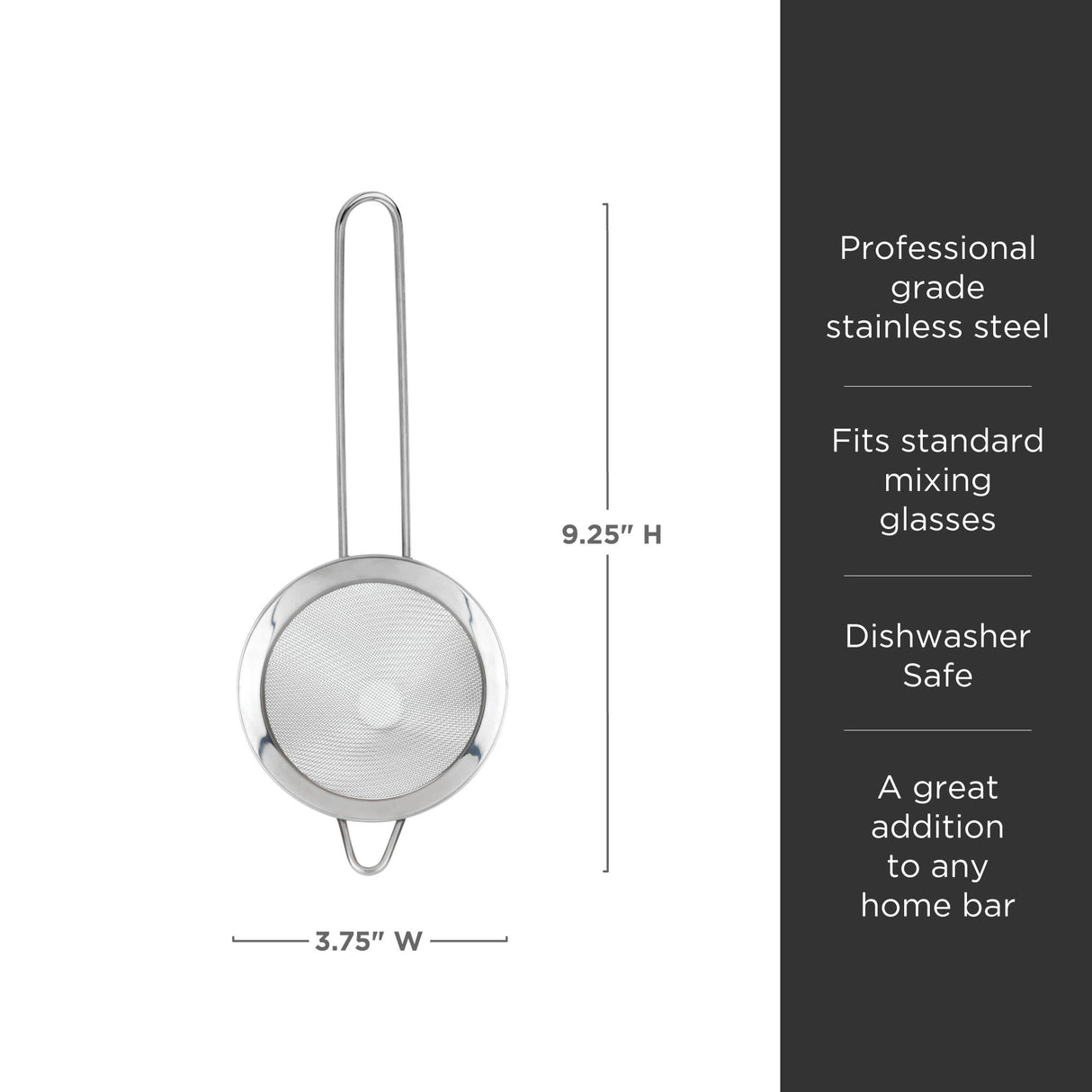 Harrison Stainless Steel Mesh Cone Strainer