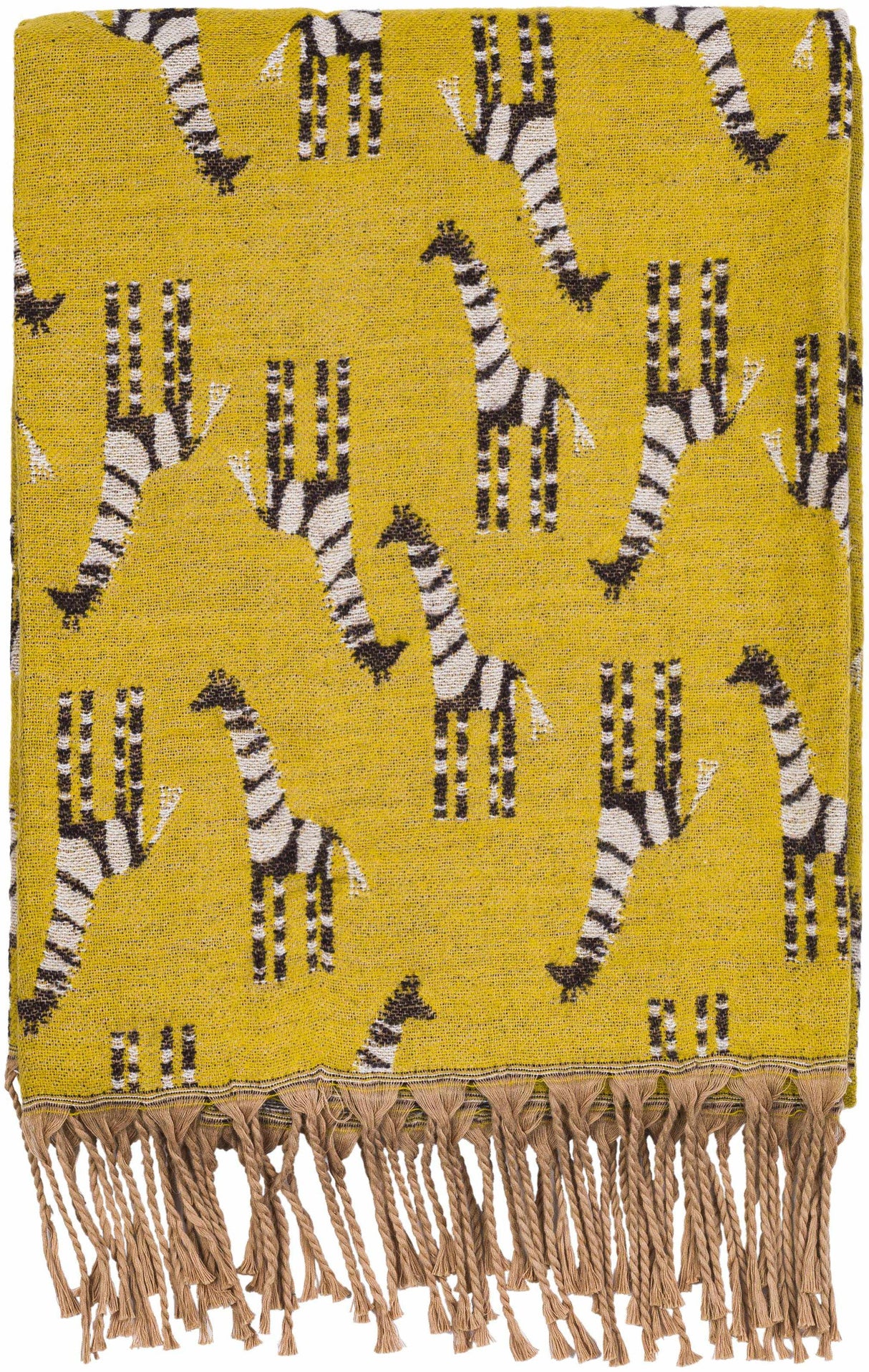 Tollet Mustard Throw