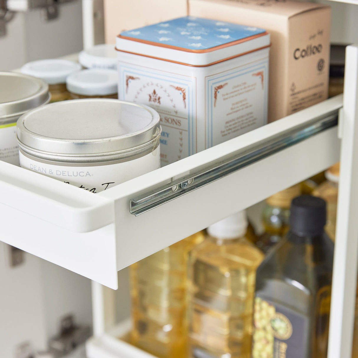 Two-Tier Pull-Out Shelf - Steel