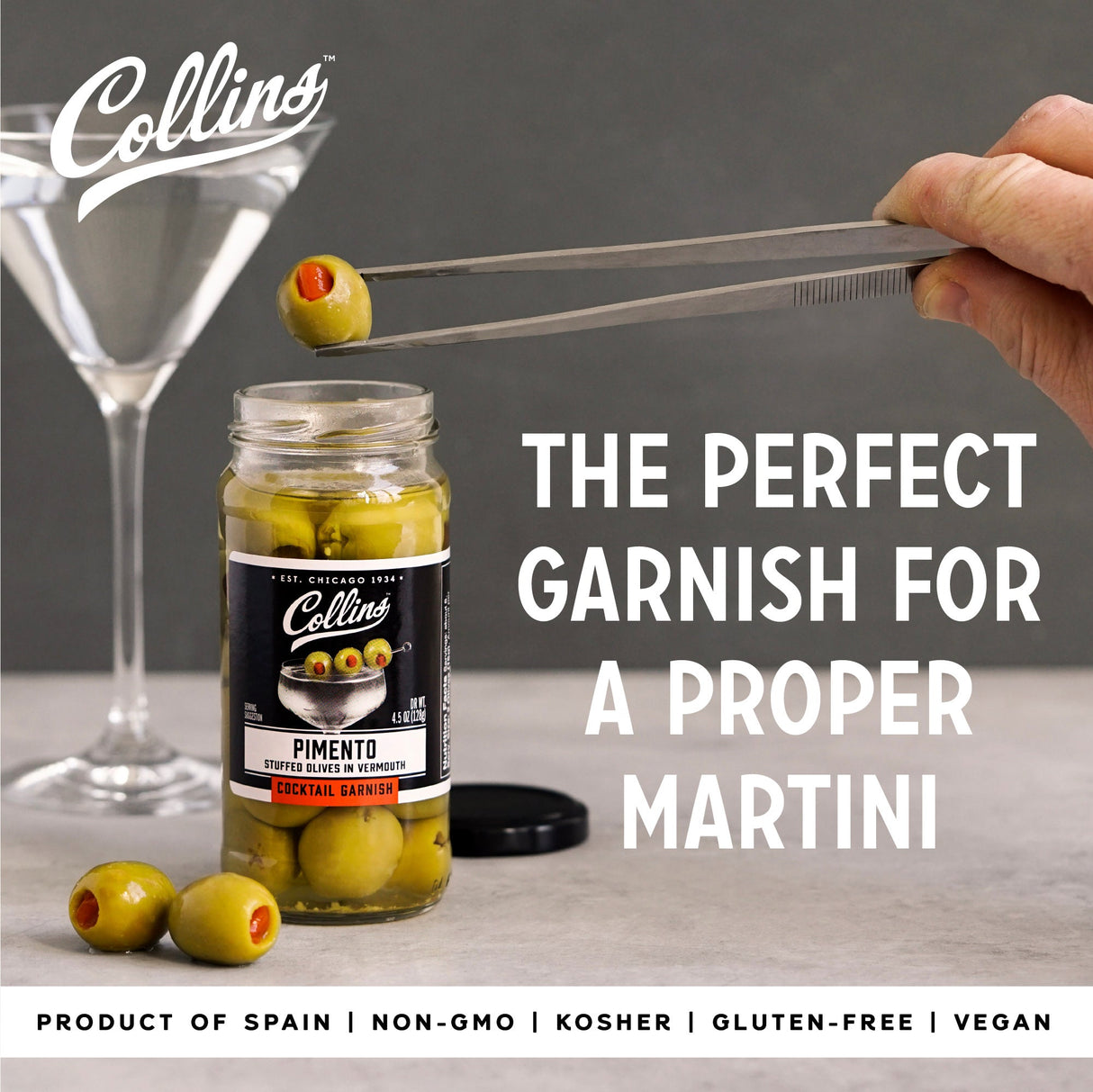 Vermouth Martini Pimento Olives 4.5 oz