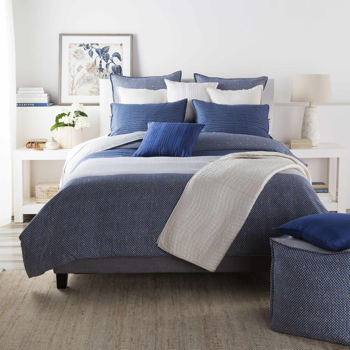 Glina Navy Bedding