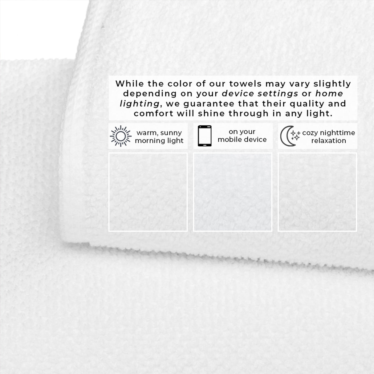 Cotton Textured Bath Towel Set - Acacia Collection