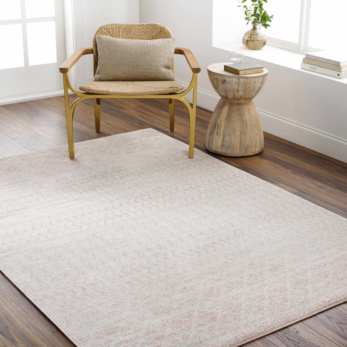 Constantin Blush Area Rug - Clearance