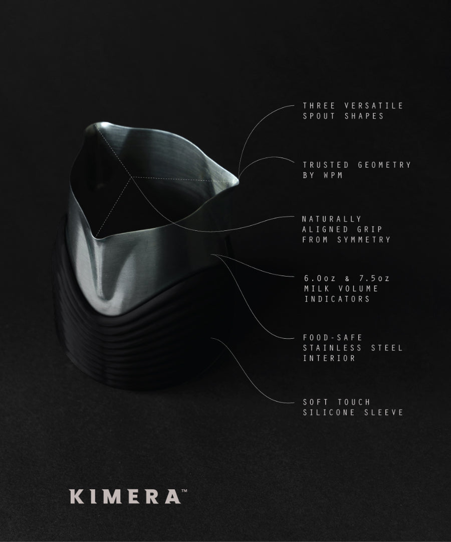 KIMERA TRI-SPOUT HANDLELESS PITCHER BY SLOW POUR SUPPLY