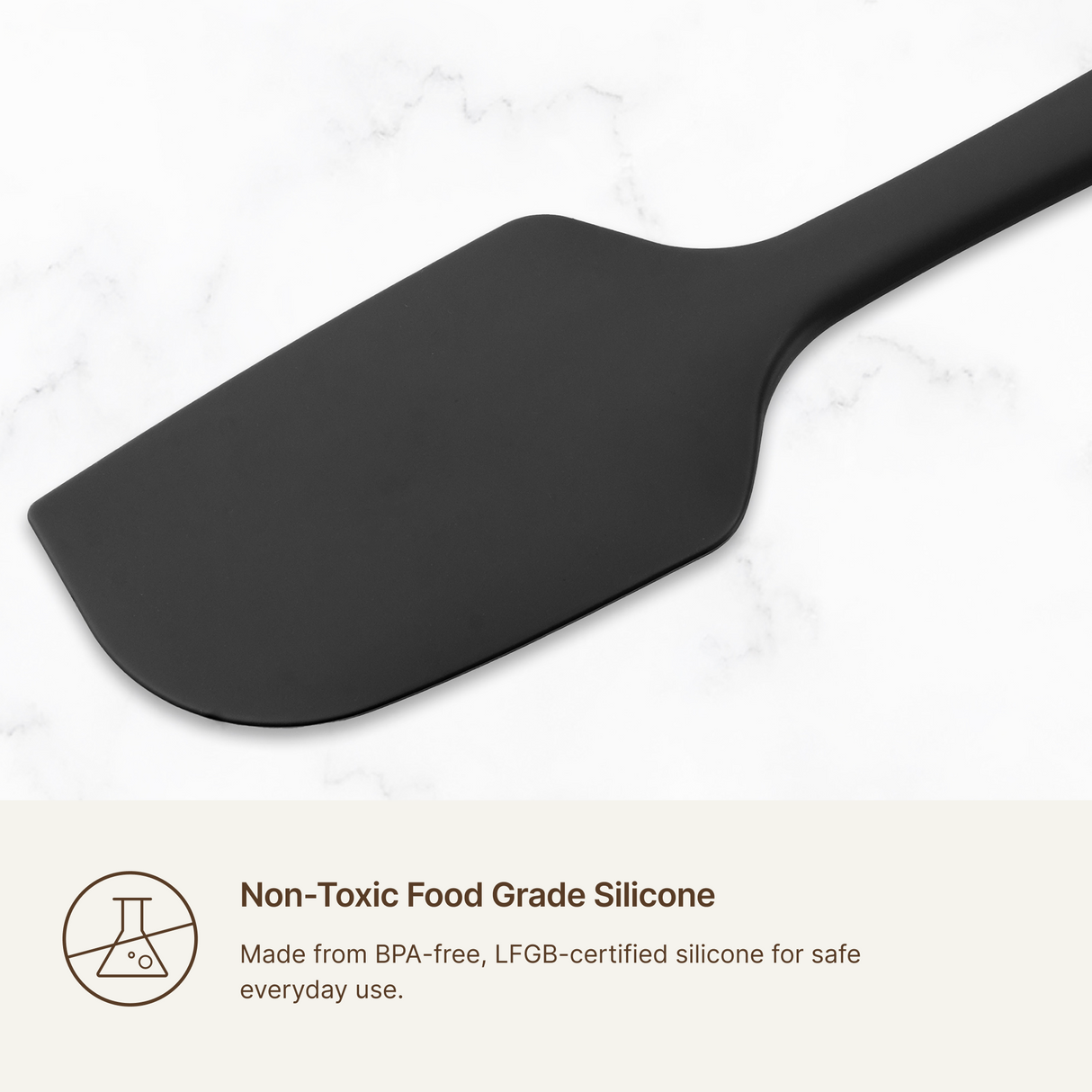 Elihome 6 Piece Silicone Spatula Set
