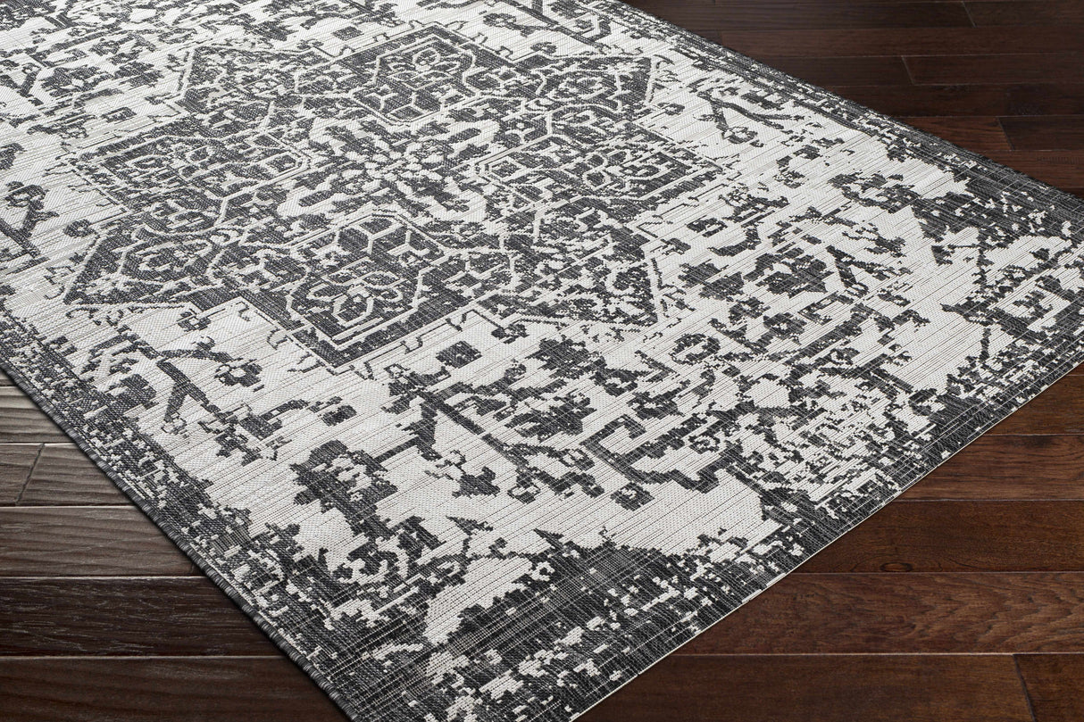 Charcoal Kilmacolm Indoor & Outdoor Rug - Clearance