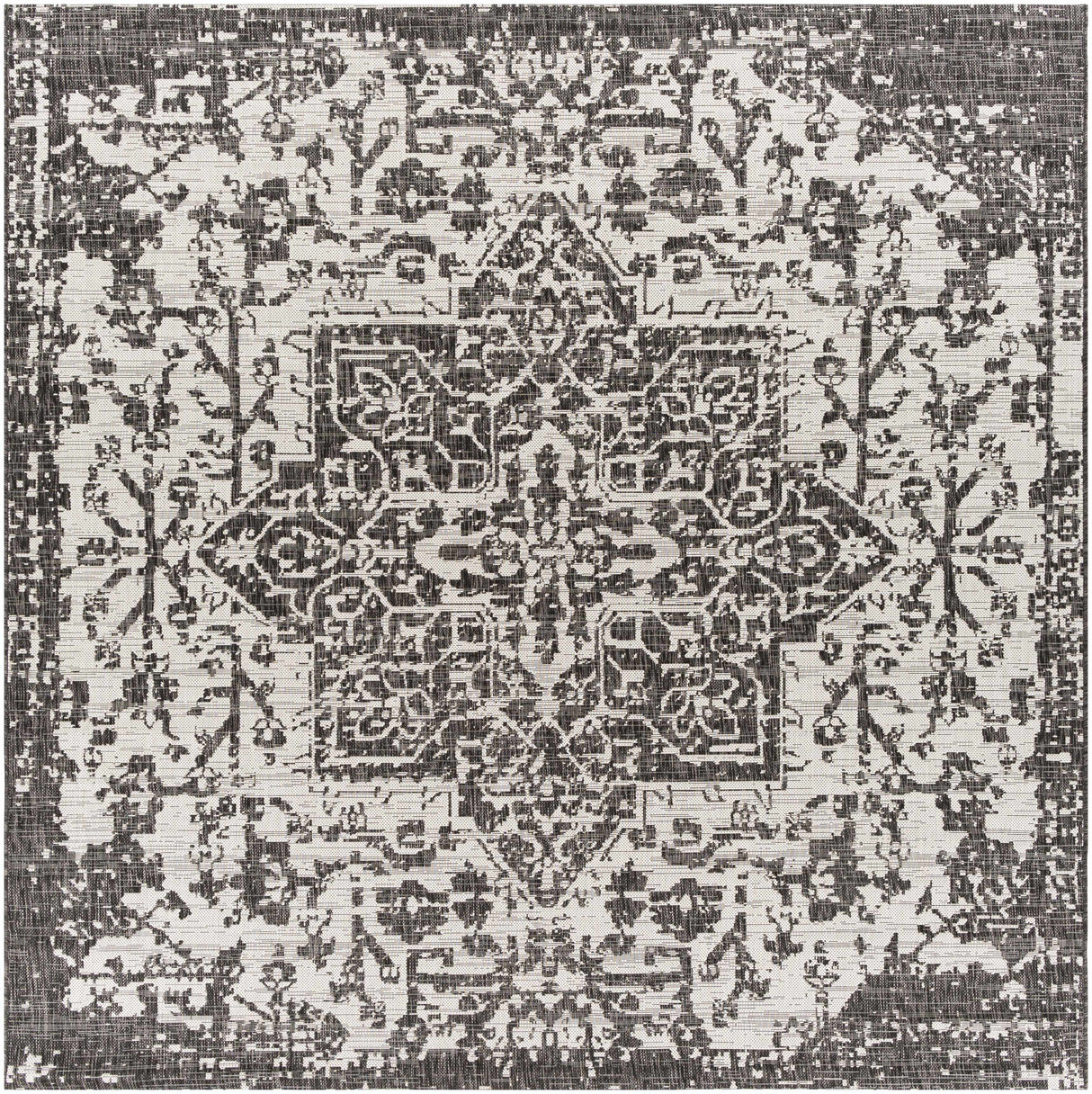 Charcoal Kilmacolm Indoor & Outdoor Rug - Clearance