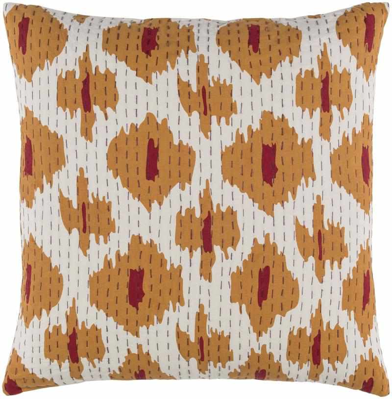 Schore Dark Coral Pillow Cover