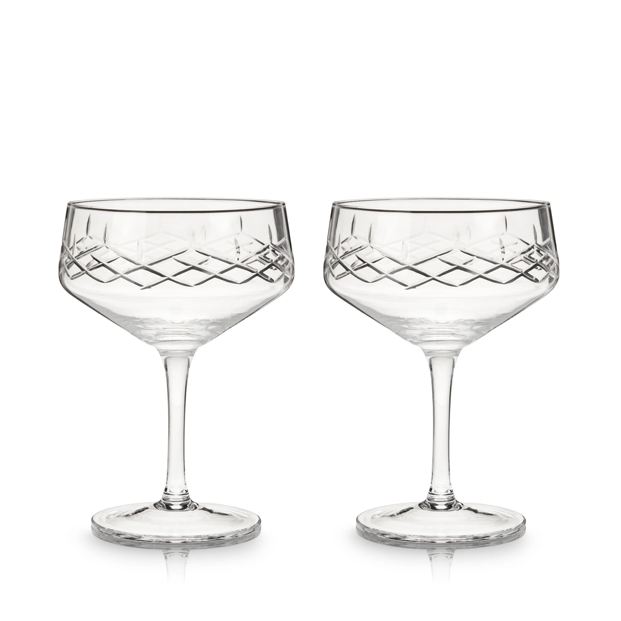 Admiral Crystal Coupe Glasses