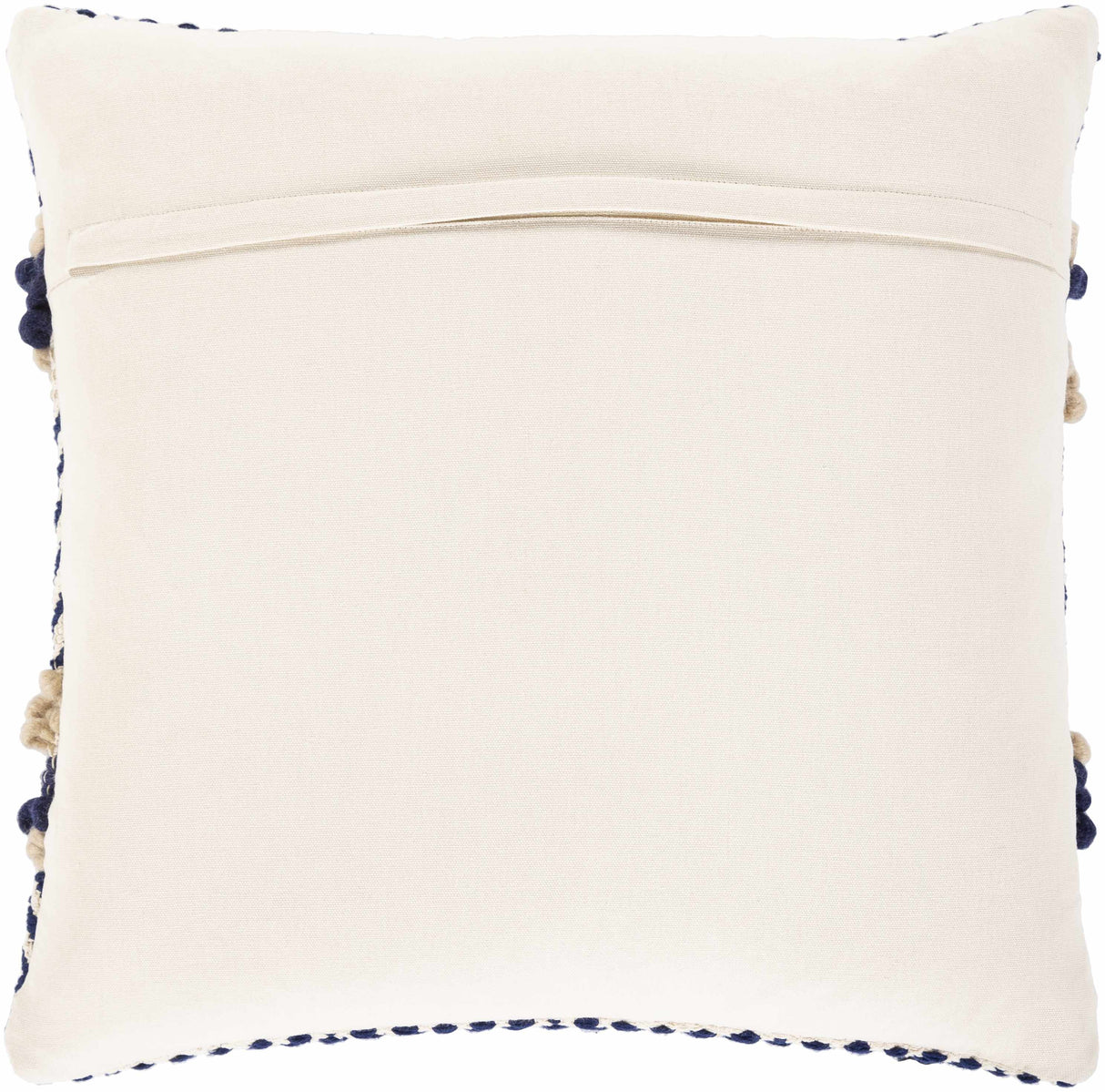 Labrador Navy Diamond Chevron Throw Pillow