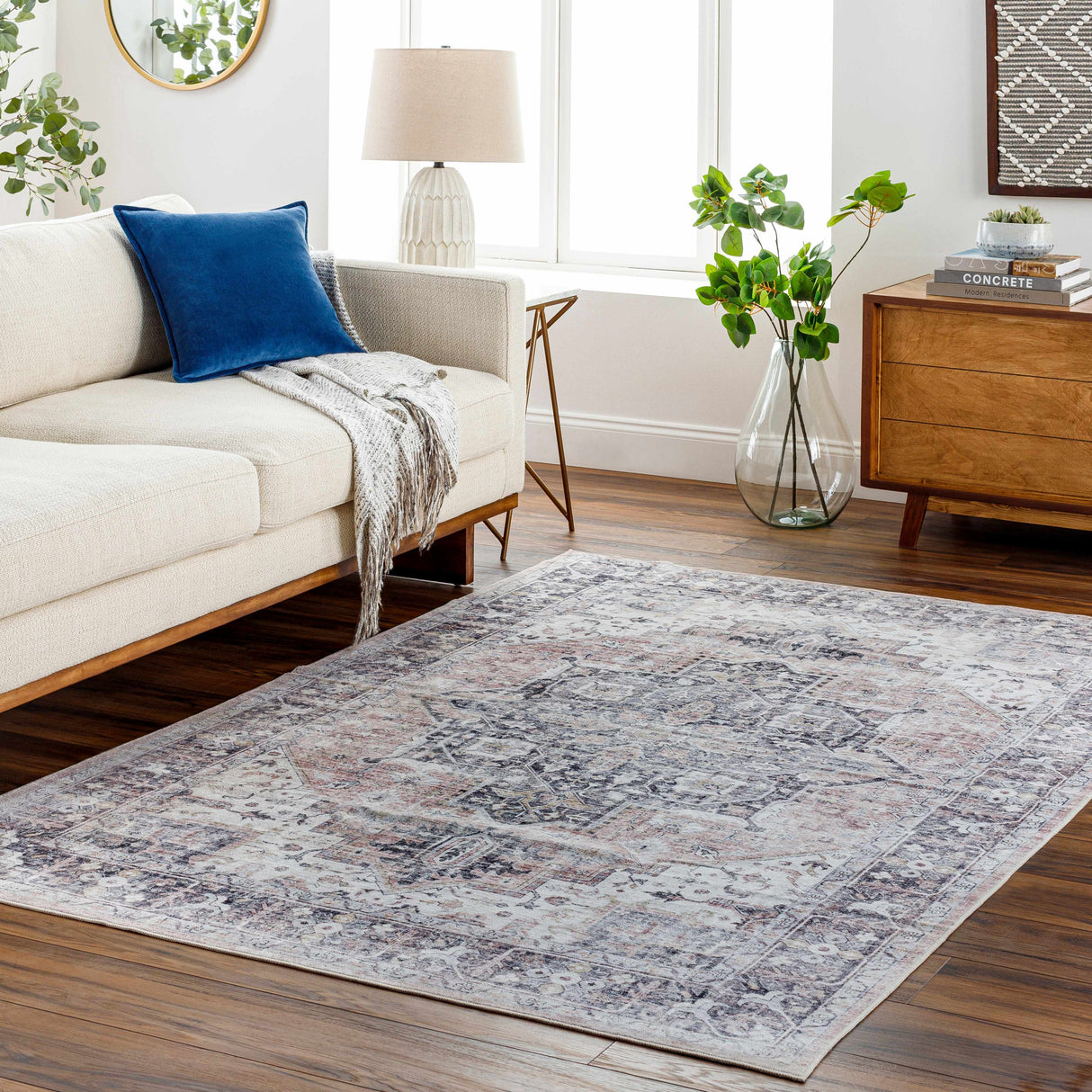 Luca Washable Area Rug - Clearance